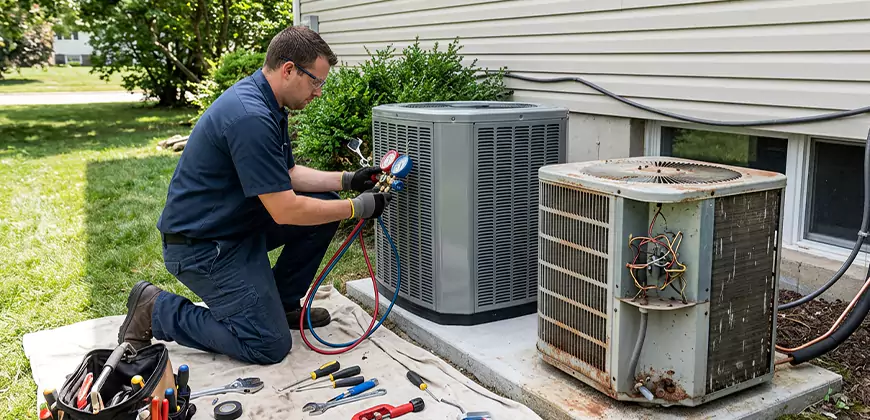 Seasonal AC Checkup in North Port