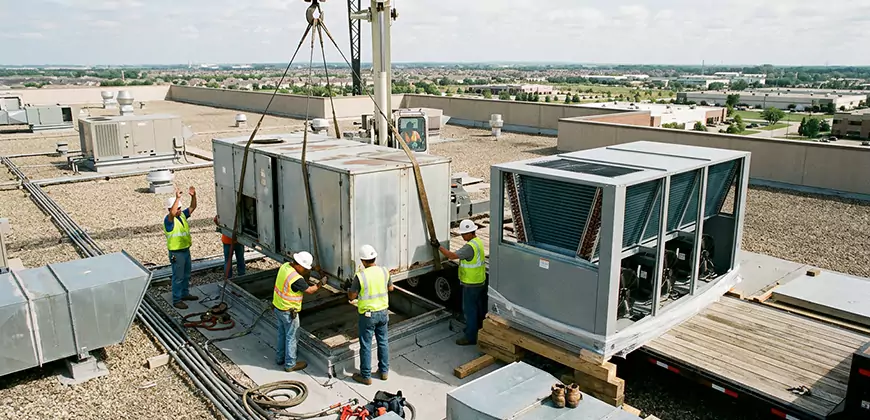 Warehouse and Industrial HVAC Replacement in North Port