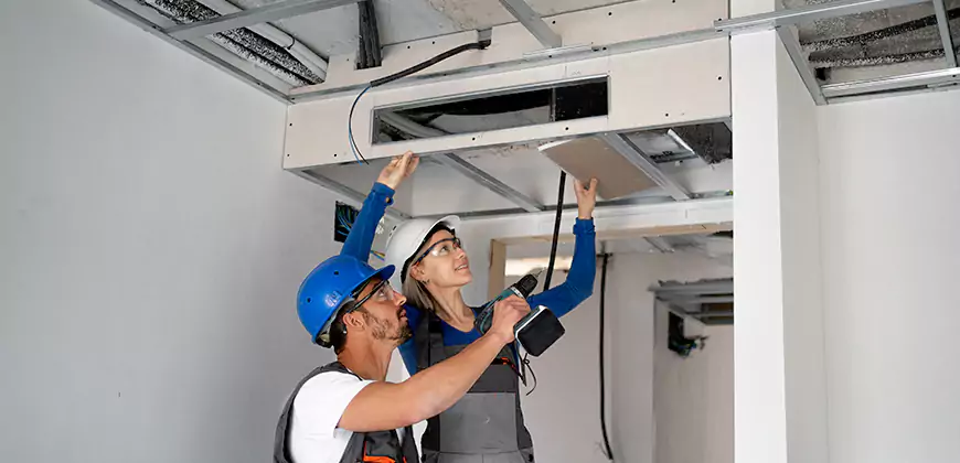 Duct Insulation and Condensation Repair in North Port
