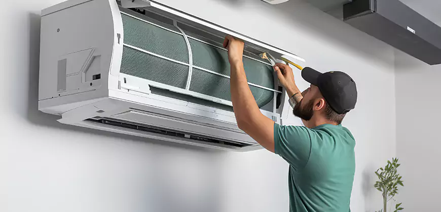 Bathroom and Small Space Ductless Installation in North Port