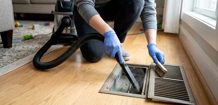 Ducted Heating Filter Cleaning in North Port