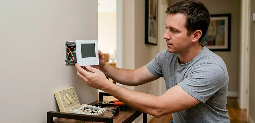 Heat Pump Thermostat Configuration in North Port